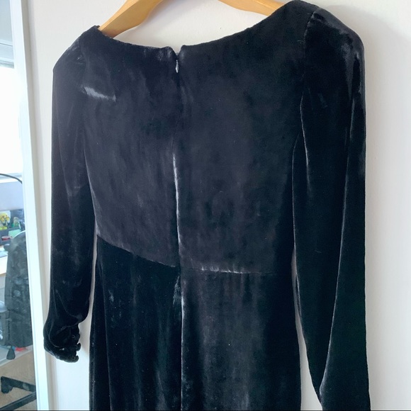 Vintage Badgley Mischka 90s black beaded evening gown - Picture 4 of 16